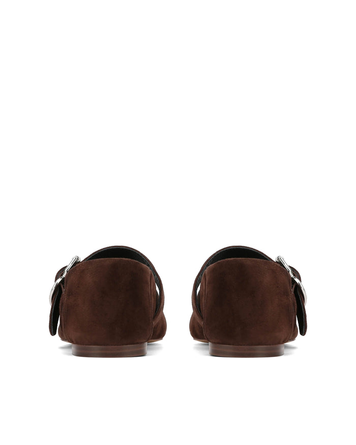 Jiso Brown Suede