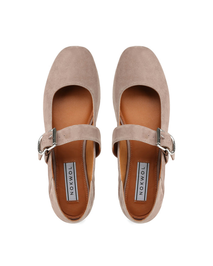 Jiso Fawn Suede