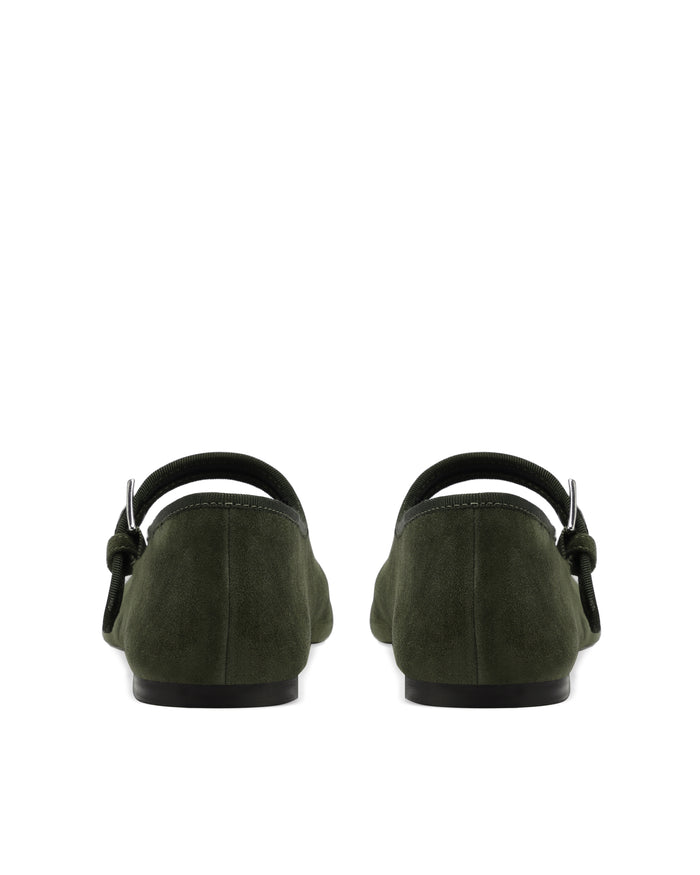 Joso Khaki Suede