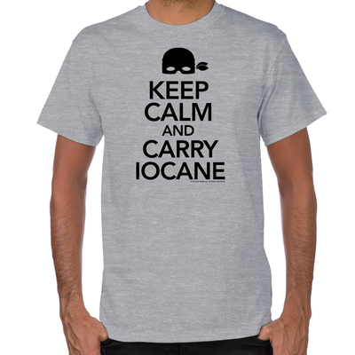 Keep Calm and Carry Iocane Men's T-shirt