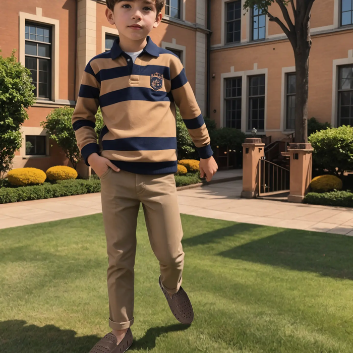 Kid's Floafers Prodigy Driver Driftwood Brown/Coconut