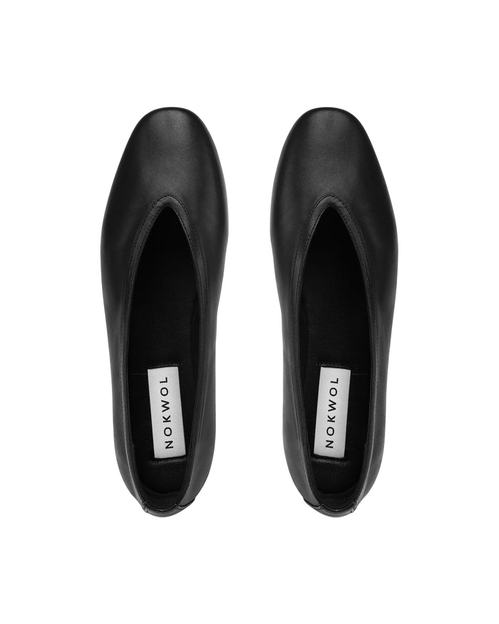 Lane Black Leather