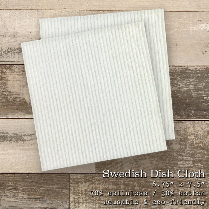 Lavender Bouquet, Basket  - 2pk Swedish Dish Cloth