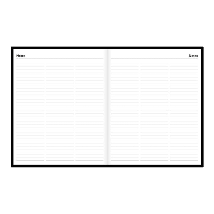 Letts Quarto Daily Planner, Standard, 2027 Black 27-C10YBK#color_black