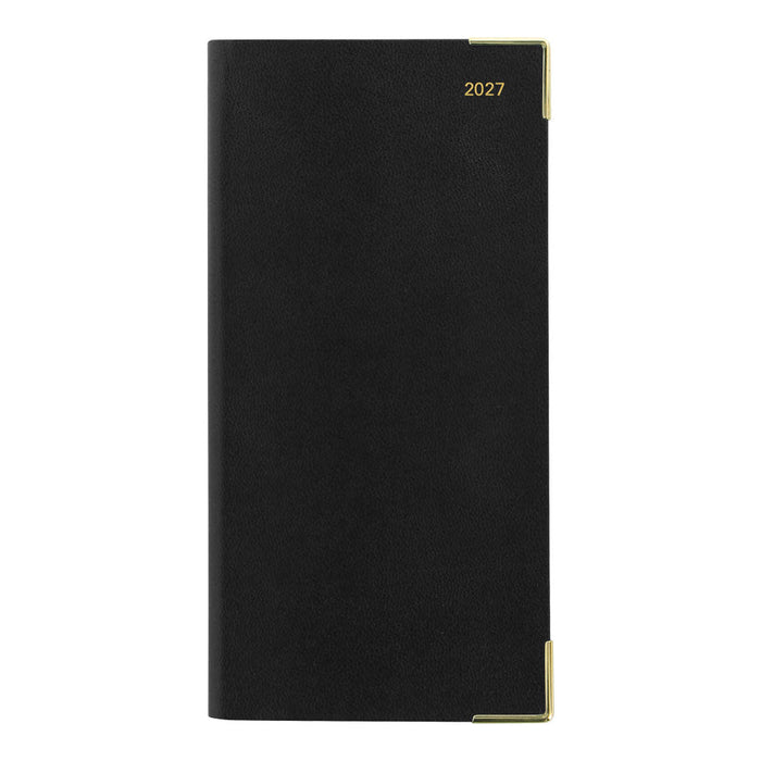 Letts Slim Monthly 13-Month Planner, Classic, 2027 Black 27-C12SBK#color_black
