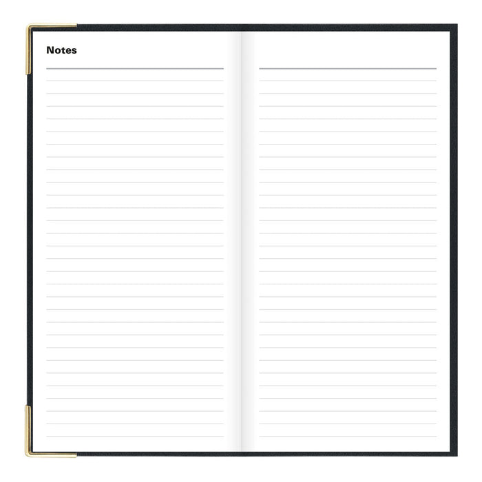 Letts Slim Weekly Planner, Classic, 2027 Black 27-C32SUBK#color_black