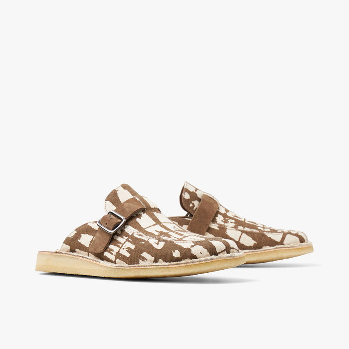 Livestock x Padmore & Barnes Side Seam Mule / Brown