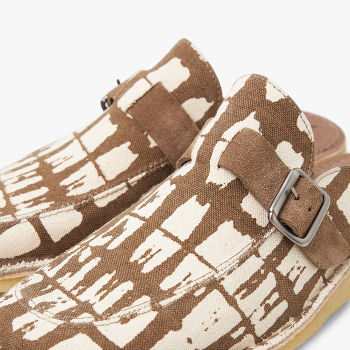 Livestock x Padmore & Barnes Side Seam Mule / Brown