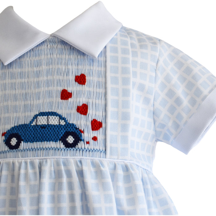 Love Bug Bubble Romper