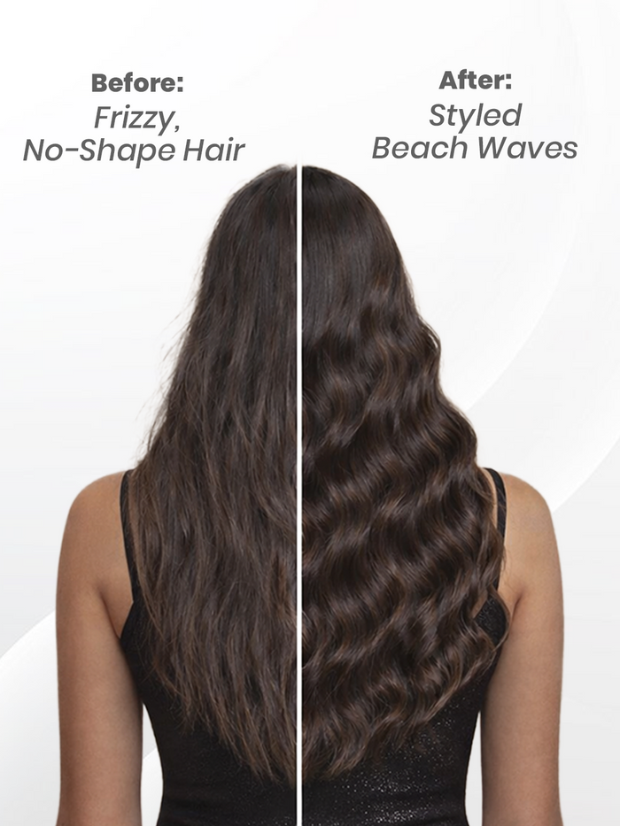 MakeMeebold Wavy hair curler + Heat protecting mist