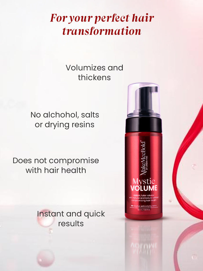 Makemeebold Wavy hair curler + Mystic Volume