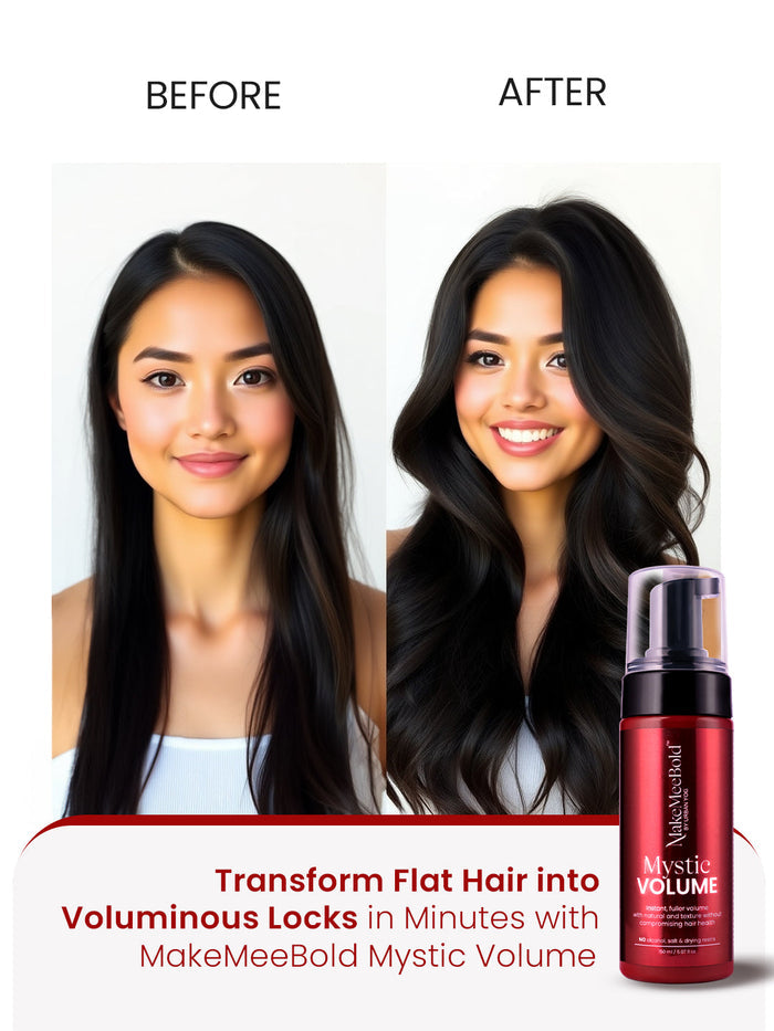 Makemeebold Wavy hair curler + Mystic Volume