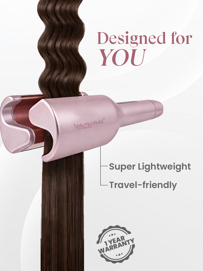Makemeebold Wavy hair curler + Mystic Volume