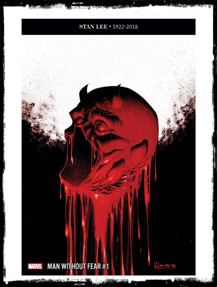 MAN WITHOUT FEAR - #1 KYLE HOTZ COVER - STAN LEE TRIBUTE (2019 - NM)