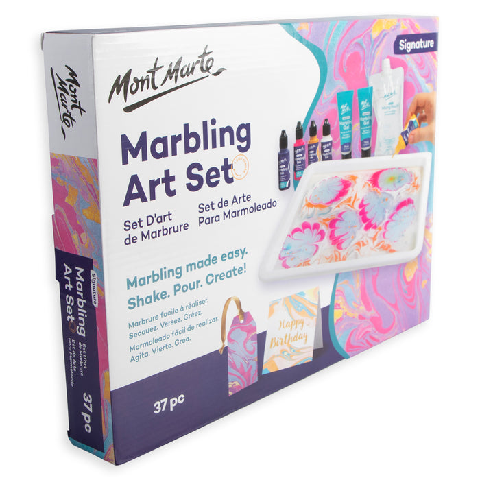 Marbling Art Set Signature 37pc