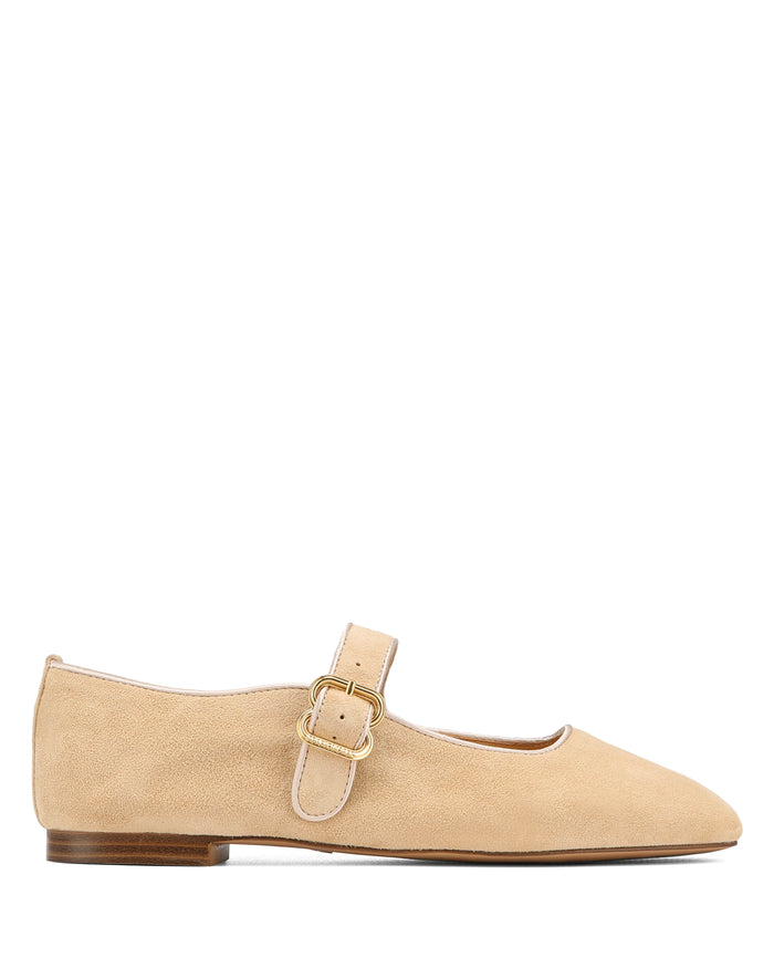 Masa Beige Kid Suede