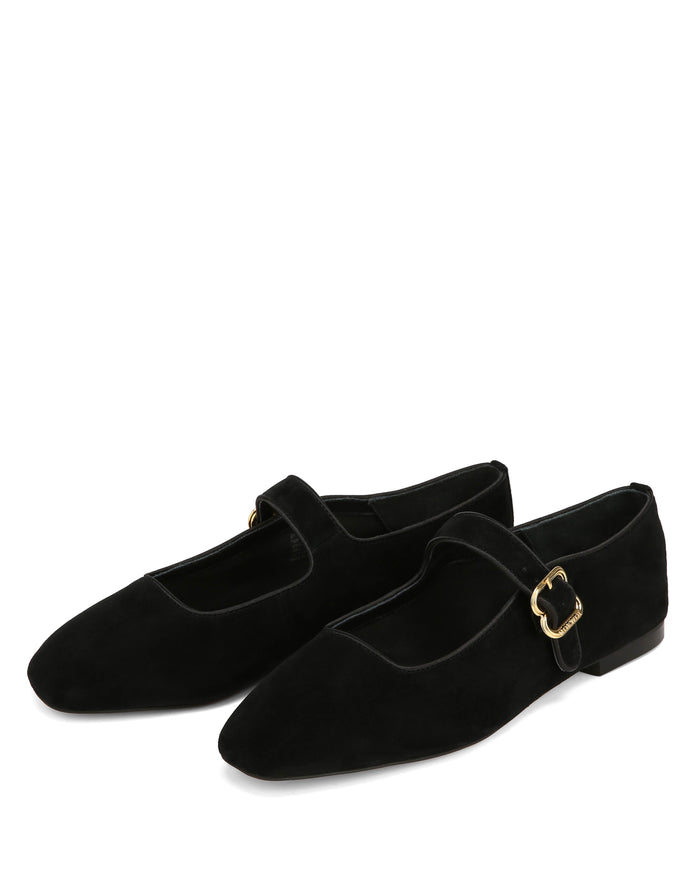 Masa Black Suede