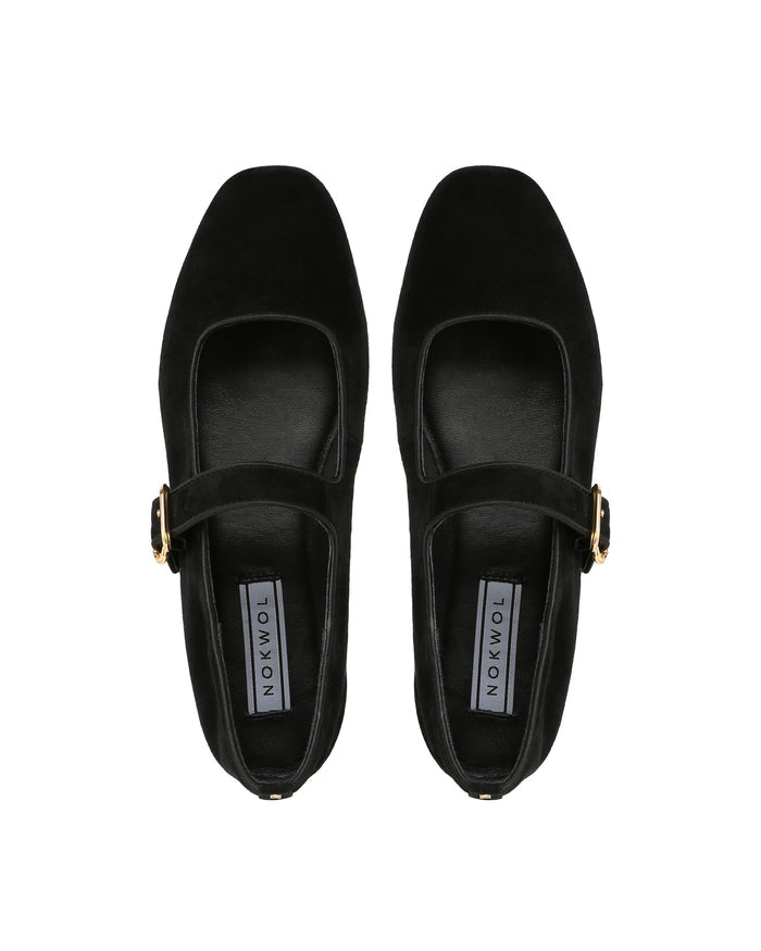 Masa Black Suede