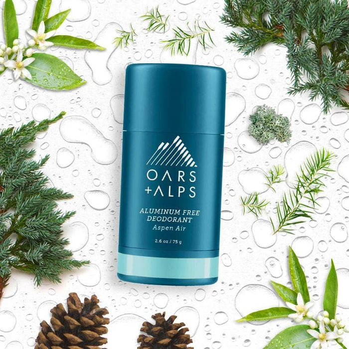 Men’s Aluminum Free Deodorant, Clean + Clear - Aspen Air