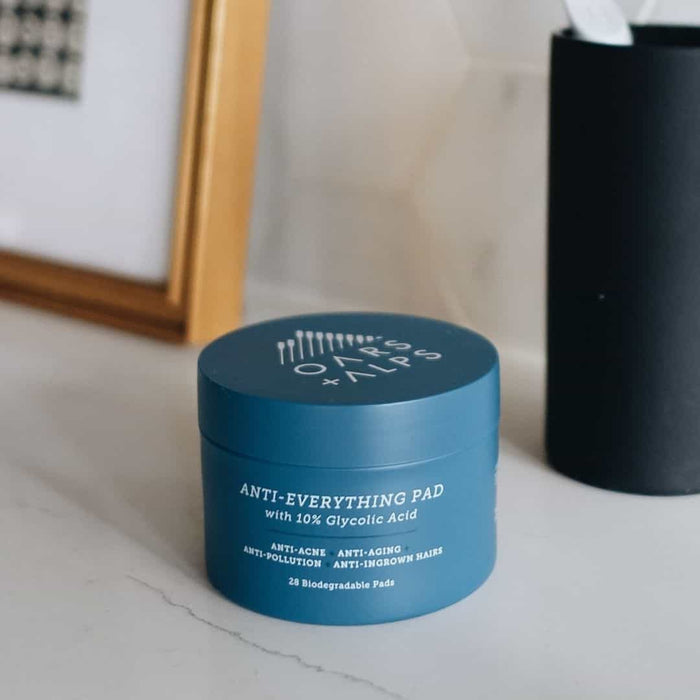 Men’s Exfoliating Face Wipes, Glycolic & Salicylic Acid Pads