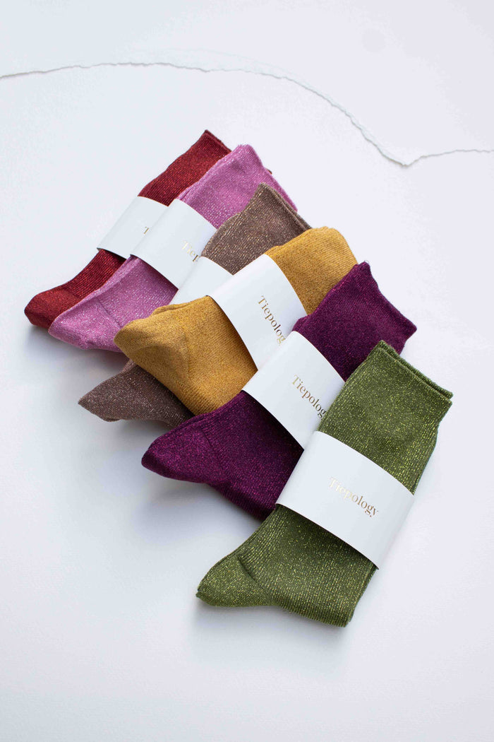 Modal Blend Glitter Socks