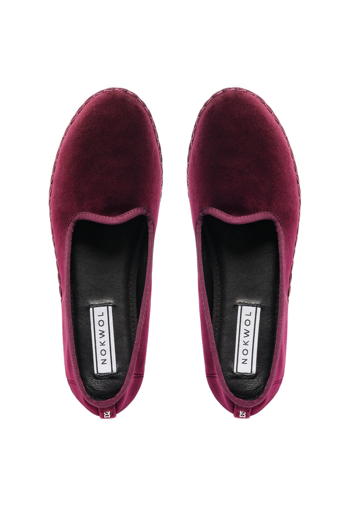Mok Burgundy Velvet