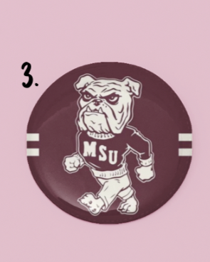 MSU Game Day Button | Bully