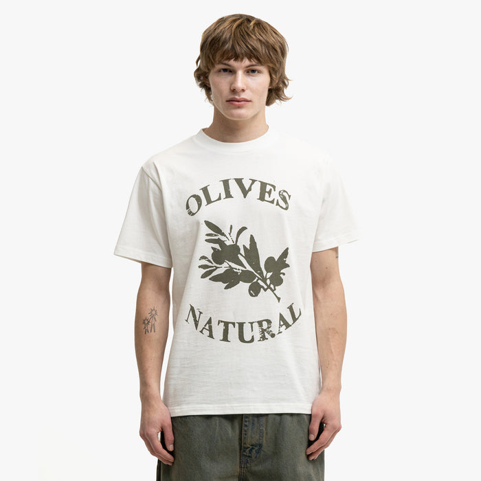 Museum of Peace & Quiet Olives T-Shirt / White