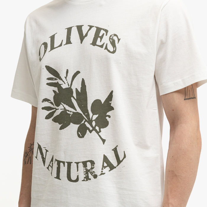 Museum of Peace & Quiet Olives T-Shirt / White