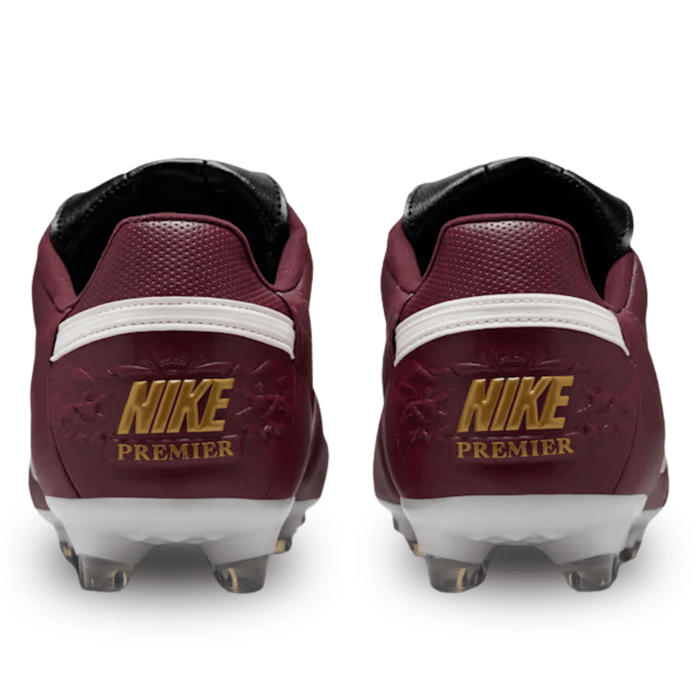 Nike Premier III Firm Ground Soccer Cleats (Merlot/Sail/Black) | SoccerWearhouse