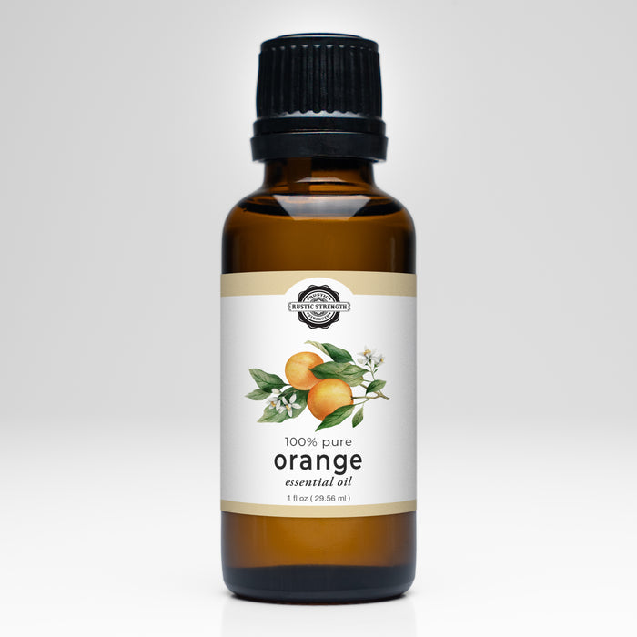 Rustic Strength - Essential Oil | 1oz Amber Glass Vial | Orange