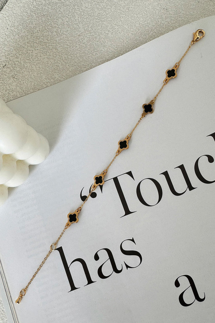 Oriana Necklace - Gold / Black