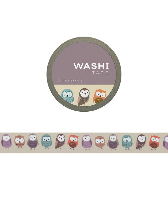 Owls Washi Tape
