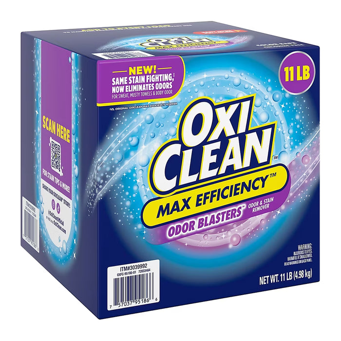 OxiClean Max Efficiency Odor Blasters Stain Remover, 11 lb