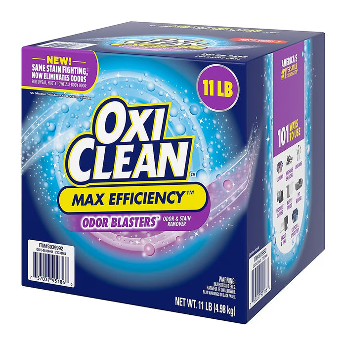 OxiClean Max Efficiency Odor Blasters Stain Remover, 11 lb