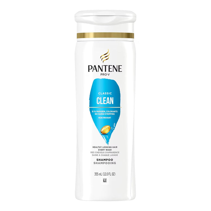 Pantene Pro-V Classic Clean Shampoo - 12 oz - 6 Pack