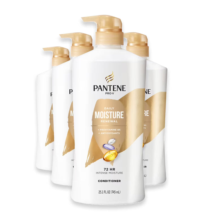 Pantene Pro-V Daily Moisture Renewal Conditioner - 25.1 oz - 4 Pack