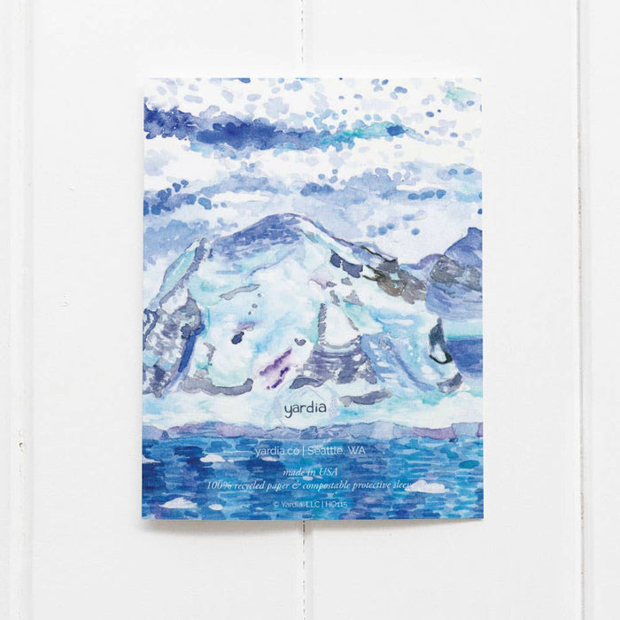 Peace on Earth Christmas Card - Antarctica Holiday Card