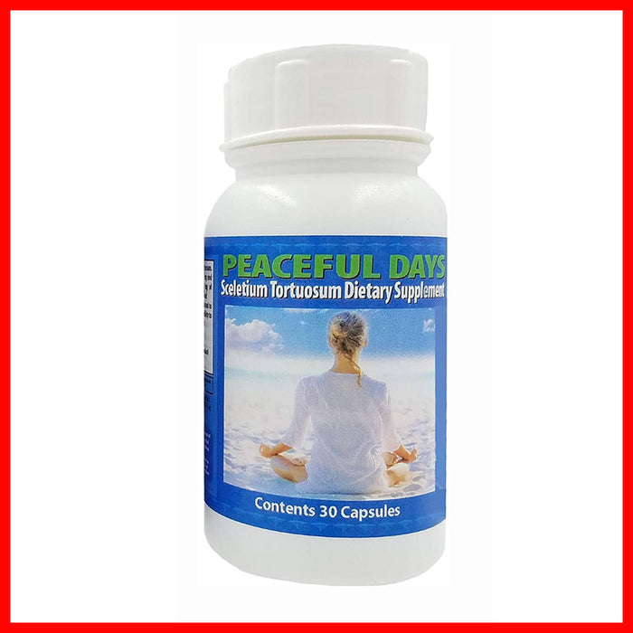 Peaceful Days Sceletium Tortuosum Dietary Supplement
