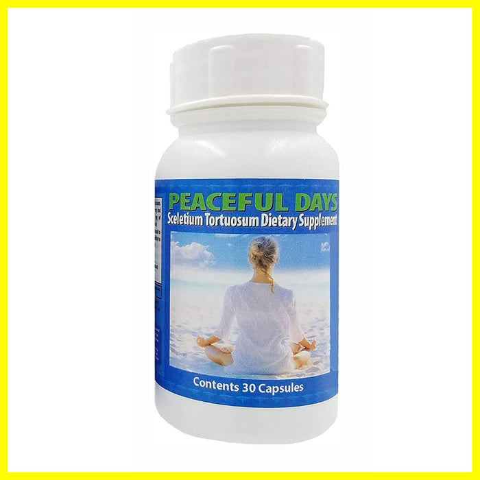 Peaceful Days Sceletium Tortuosum Dietary Supplement