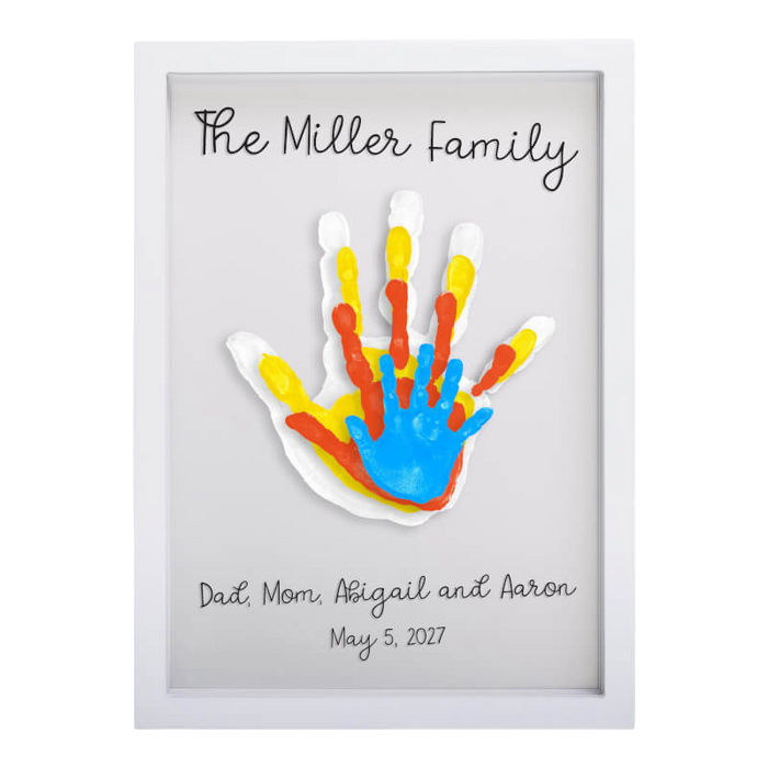 Pearhead Clear Family Print Frame