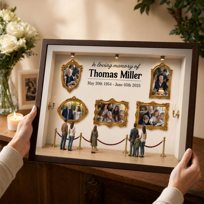 Personalized "Celebrating The Life Of A Loved One" Poster – Memorial Sympathy Gift & Keepsake