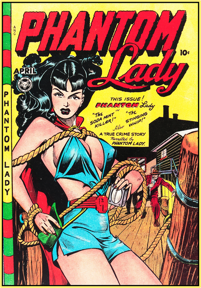 PHANTOM LADY 1948 - GOLDEN AGE TURBO TEE!