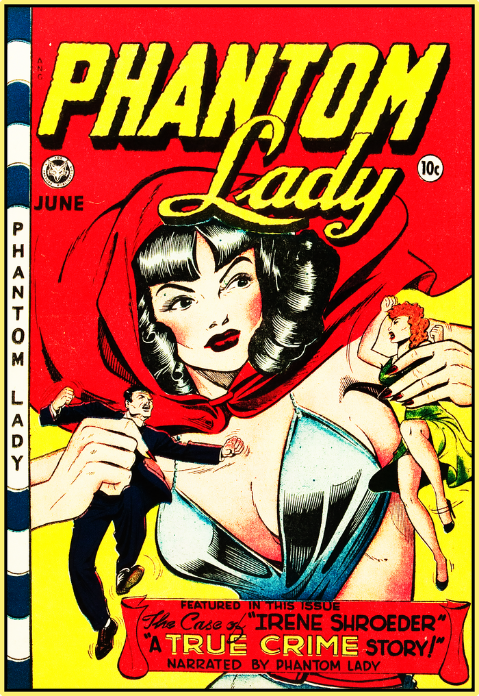 PHANTOM LADY 1948 - GOLDEN AGE TURBO TEE!