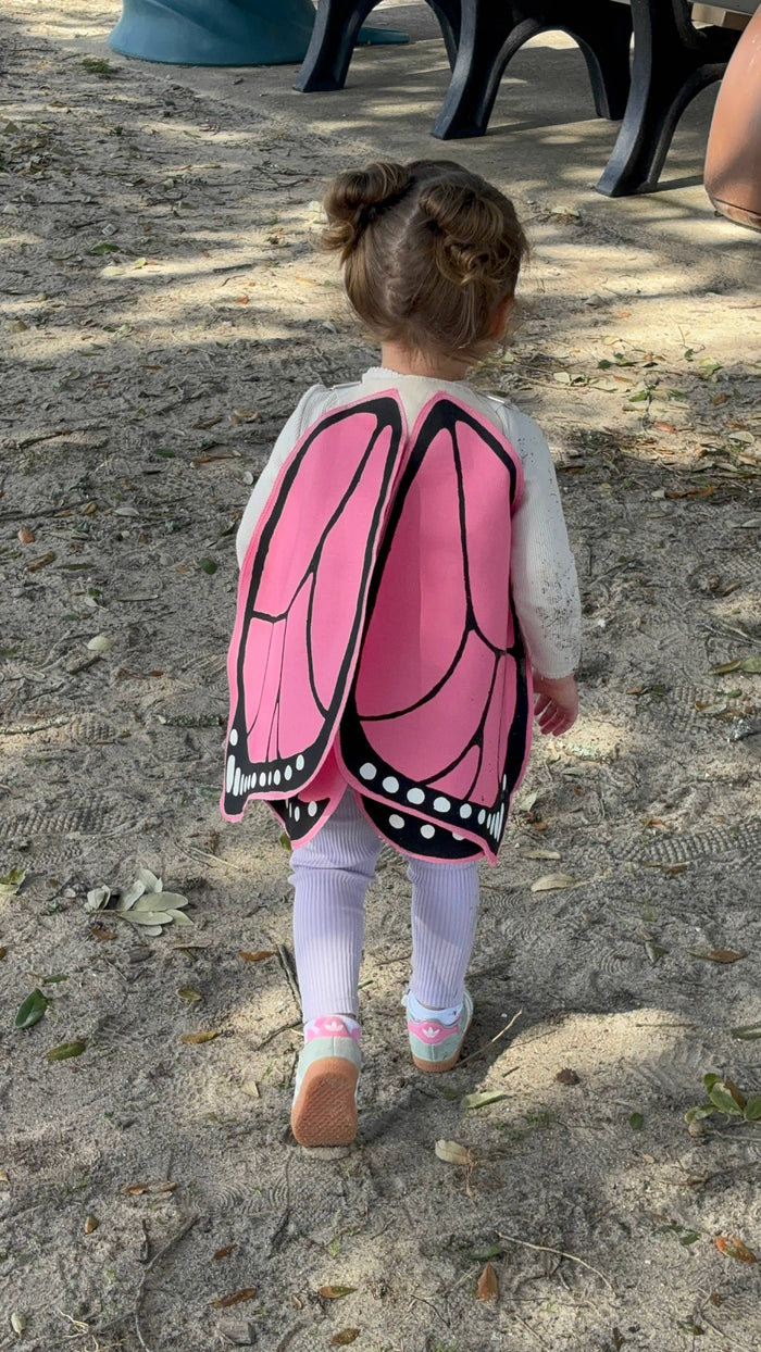 Pink Monarch Butterfly Costume Wings