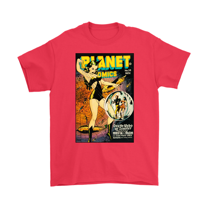 PLANET COMICS 1945 - GOLDEN AGE TURBO TEE!
