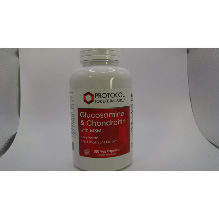 Protocol For Life Balance Glucosamine & Chondroitin with MSM 180 Capsules - P3172