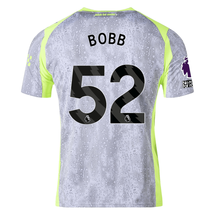 Puma Men's Manchester City Bobb Third Jersey w/ EPL + No Room For Racism Patches 25/26 (Cool Weather/Pro Green) | SoccerWearhouse