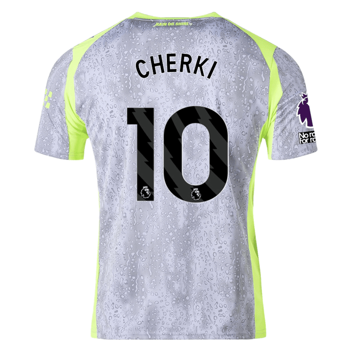 Puma Men's Manchester City Cherki Third Jersey w/ EPL + No Room For Racism Patches 25/26 (Cool Weather/Pro Green) | SoccerWearhouse