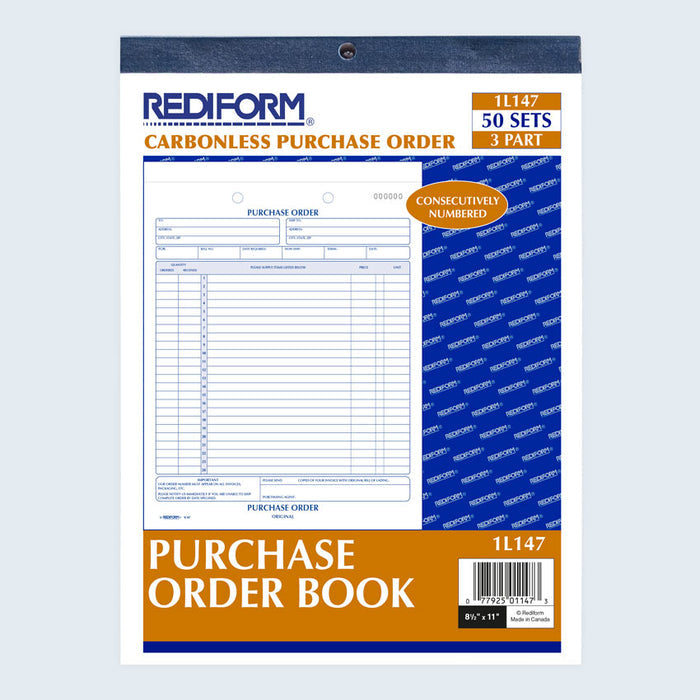 Purchase Order Book 1L147